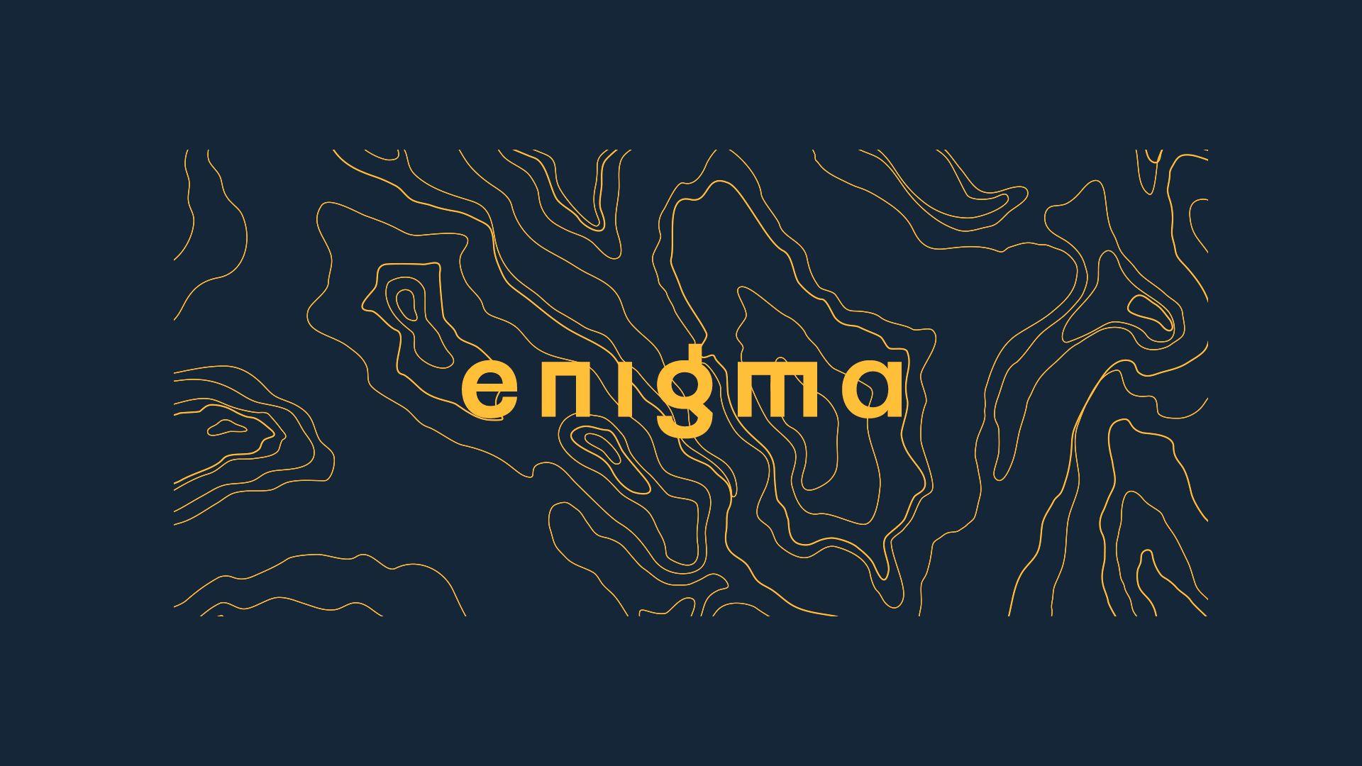 Image of the new logo of enigma